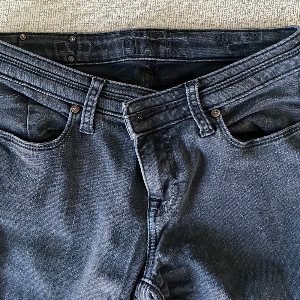 Buckle Black Skinny Jeans